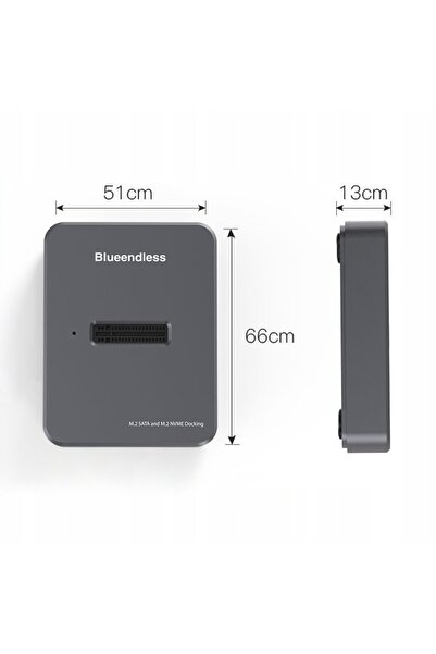 NO BRAND Stație de andocare M.2 SSD 2 în 1 SATA/PCIe NGFF/NVMe USB Tip C 3.1 ...