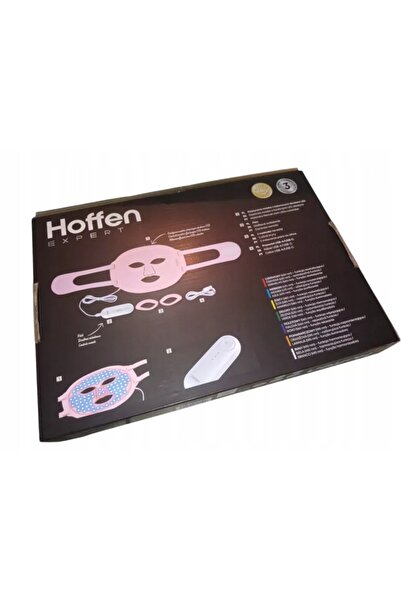 NO BRAND Hoffen Expert Mască facială LED 7 culori Terapie flexibilă cu lumină...