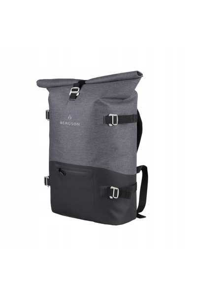 NO BRAND Rucsac impermeabil BERGSON ROLLING STONE 25l NEGRU/GRI