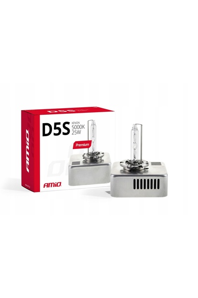 AMIO Bec xenon HID D5S 5000K PREMIUM AMIO-01220
