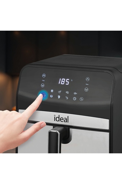 NO BRAND Eldom Ideal Ik1501 6,5 L 1800 W Friteuză fără ulei cu 8 programe
