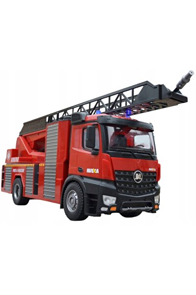 NO BRAND Camion de pompieri cu telecomandă și pompă de apă