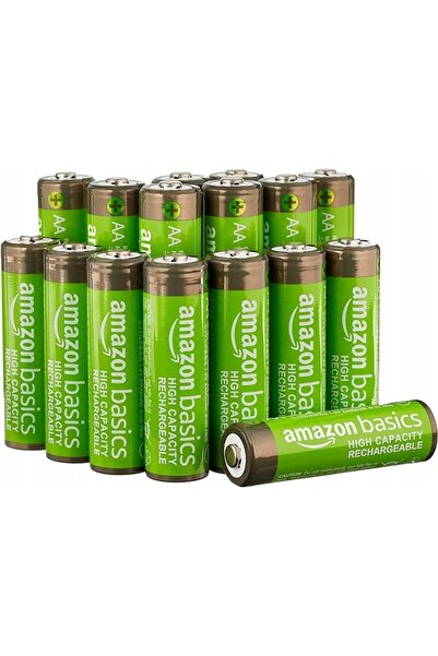 NO BRAND Baterii reîncărcabile Amazonbasic AA 2400mAh 16 bucăți pentru contro...