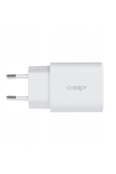 NO BRAND Încărcător de perete Cheroy 30W - dual USB A+C cu PD - QuickCharge 3.0