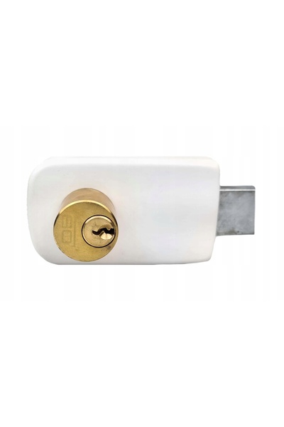 NO BRAND Blocare de suprafață cu 2 tamburi 50mm alb lob tb52