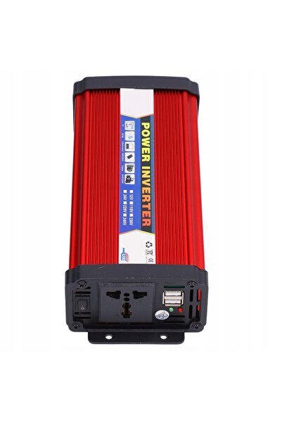 NO BRAND Invertor auto 12V 24V 220V Convertor de tensiune Undă sinusoidală 80...