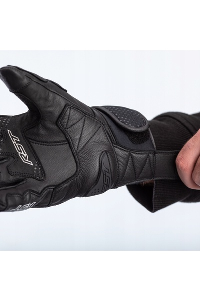NO BRAND Mănuși din piele Rst Freestyle 2 Ce Negru XL