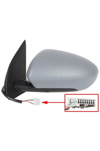 M MODECAR Oglindă electrică stânga Nissan Qashqai 2006-2014