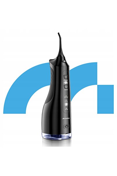 MalTec Irigator bucal dentar fără fir, 6 duze, 4 moduri, puternic, 150 PSI