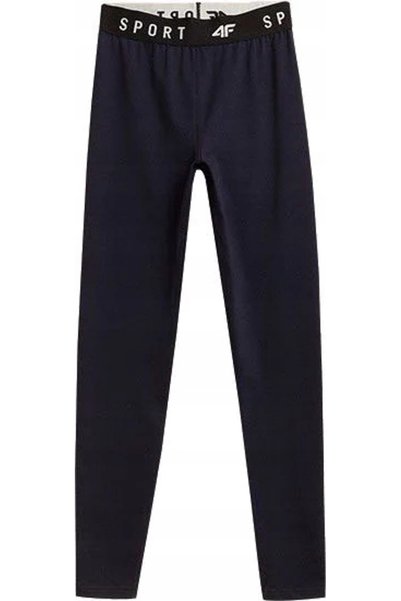 NO BRAND 4f pantaloni funcționali de antrenament pentru femei, bleumarin
