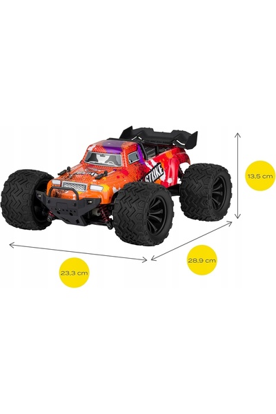 NO BRAND Tractor cu telecomandă 1:16 Lumini LED Sunet motor Anvelope de cauci...