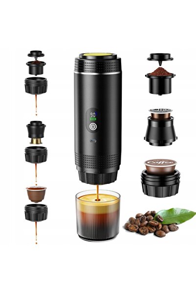 NO BRAND Turist Express 20Bar 7500Mah Aparat de cafea 3 în 1 pentru camping ș...