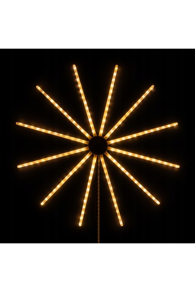 NO BRAND Lumină decorativă LED Stea de Crăciun pentru ornament de geam