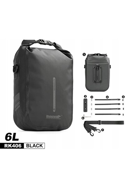 NO BRAND Geantă impermeabilă pentru bicicletă Rhinowalk 6 Litri IP64