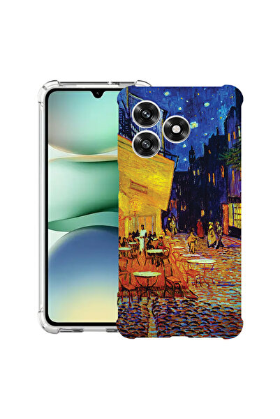 bestcase ®   Husă Antișoc pentru Honor 600 Lite, Van Gogh, Terasa cafenelei n...