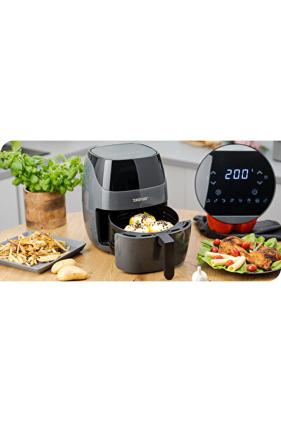 NO BRAND Friteuză cu aer cald Zelmer, fără ulei, tip cuptor, 1500W, 5L