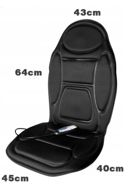 NO BRAND Saltea de masaj vibrantă și încălzită pentru scaun auto, 2 accesorii...