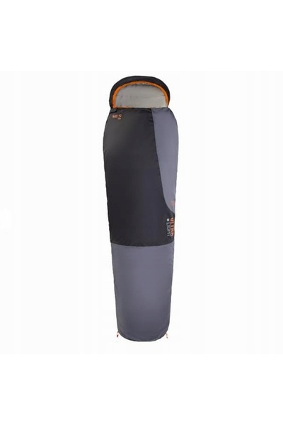NO BRAND Sac de dormit Nils Nc1705 Ultra Light Negru/Portocaliu sub Cort Ușor