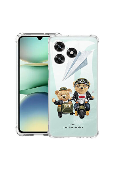 bestcase ®   Αντικραδασμική Θήκη Husa για Honor 600 Lite, Τέντι στο Δρόμο, 31...