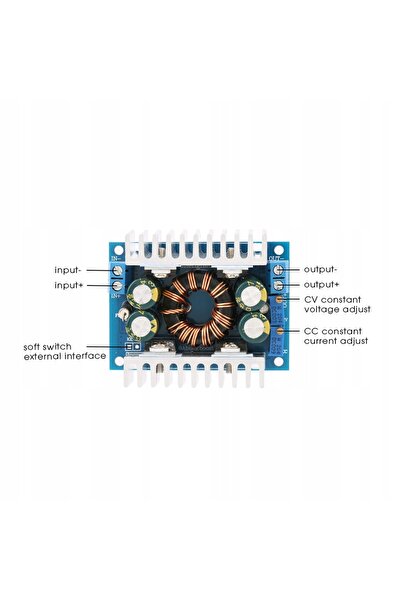 NO BRAND Convertor de putere DC-DC Step-Up/Down DC 5-30V 150 kHz
