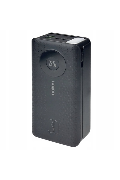 NO BRAND Baterie externă Polion cu încărcare rapidă 22.5W 30000mAh USB-C USB-...