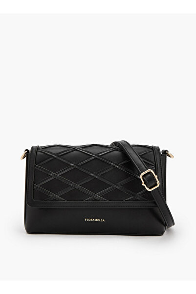 Flora Bella by Shoexpress Textured Crossbody Bag with Detachable Strap