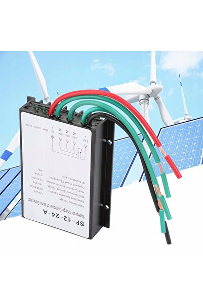 NO BRAND Controler de încărcare pentru generator eolian 12V/24V 300W/600W