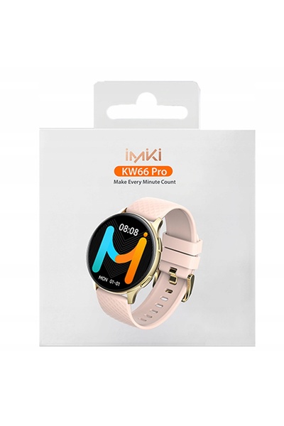 Imilab Ceas inteligent sportiv IMIKI KW66 PRO pentru alergare, ROZ