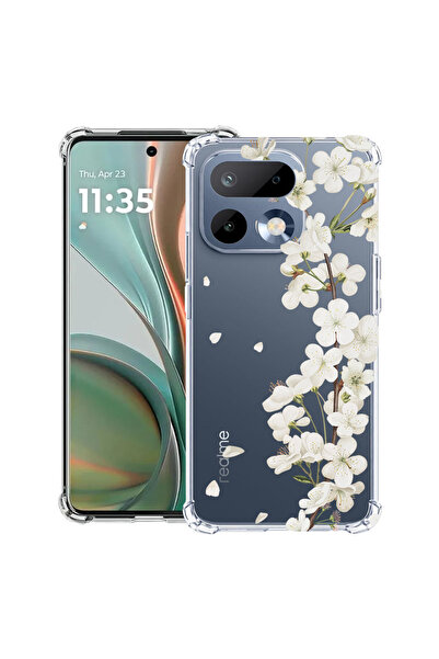 bestcase ®   Husă Antișoc pentru Realme 16 Pro 5G, Florală - Floare de cireș ...