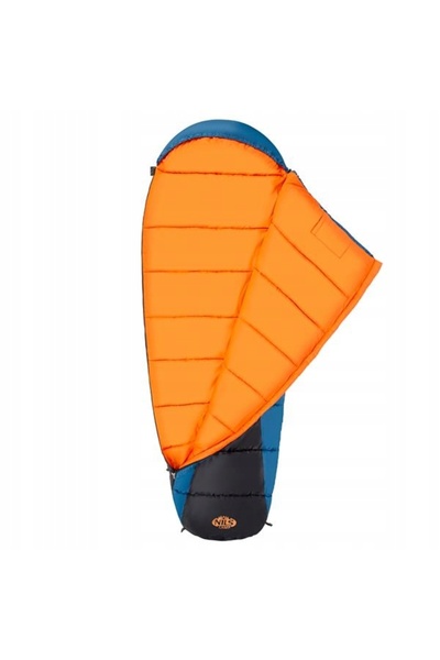 NO BRAND NILS 220cm Sac de dormit pentru camping și turism, de exterior, căld...