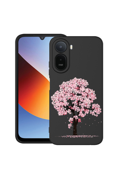 bestcase ®   Husă TPU Ultra Subțire pentru Xiaomi Redmi A7 Pro, Flori de Cire...