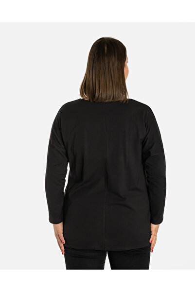 NO BRAND Bluză de damă tip tunică, lejeră, din bumbac, mărime mare, oversize ...