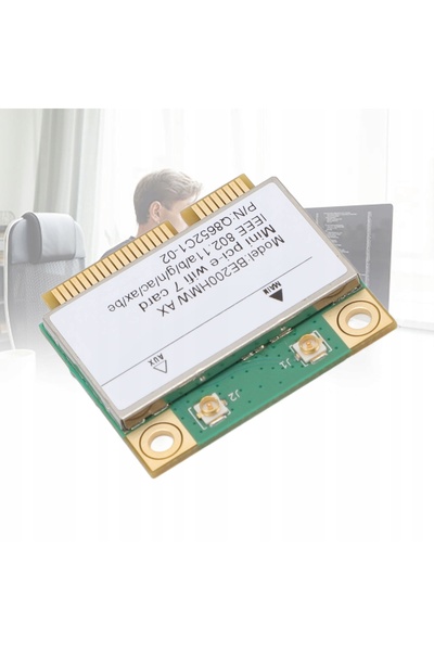 NO BRAND Placă WiFi 7 Mini PCI-E 8774Mbps Dual Band Gigabit Wireless 1G