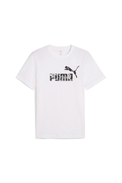 Puma ΓΡΑΦΙΚΟ ΜΠΛΟΥΖΑΚΙ ΜΕ ΛΟΓΟΤΥΠΟ ΝΟ.1 684824-02 Λευκό XXL