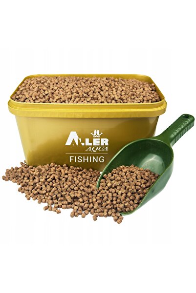 NO BRAND Pelete pentru pescuit Aller Aqua Classic pentru Crap 8mm 4kg + Găleată