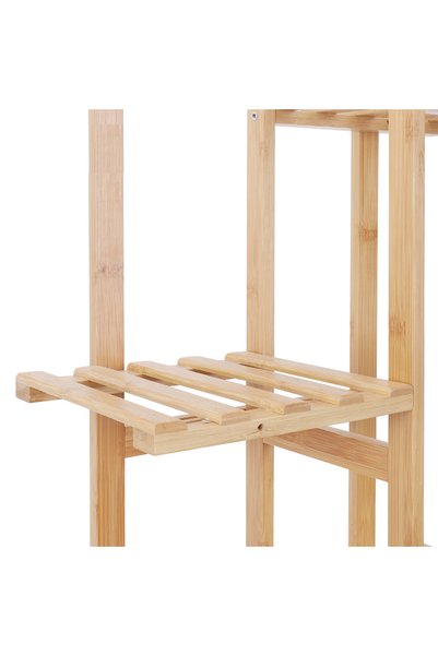 NO BRAND Suport pentru flori, Maro/Gri, 64.5 X 72.5 X 46 cm