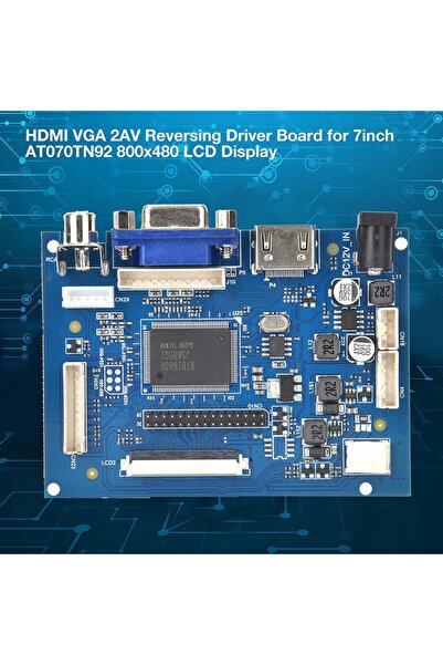 NO BRAND Placă de recuperare HDMI VGA 2AV pentru ecran LCD de 7 inch