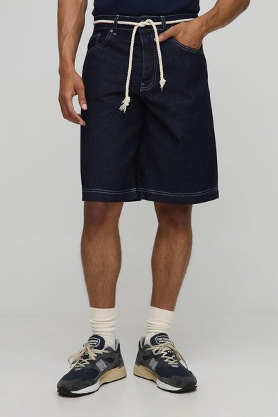 NO BRAND Pantaloni scurți din denim Grantive, deasupra genunchiului, cu buzun...