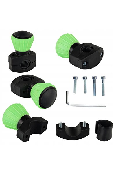NO BRAND Buton pe volan, verde, Fi 52mm