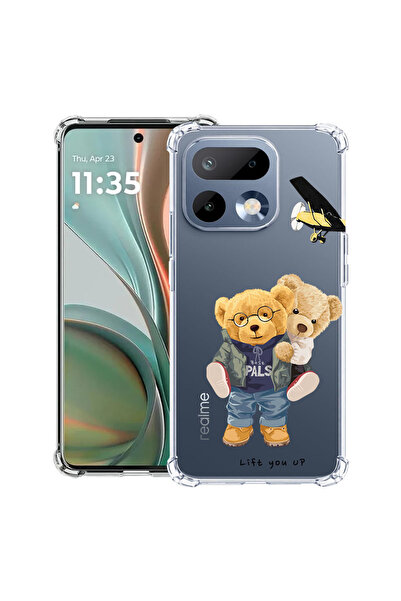 bestcase ®   Husă Antișoc pentru Realme 16 Pro 5G, Ursulețul Teddy mă susține...