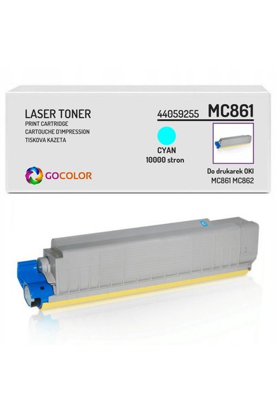 NO BRAND Toner nou 44059255 Cyan pentru Oki Mc862 Mc861 Dn, Cdtn, Cdxn