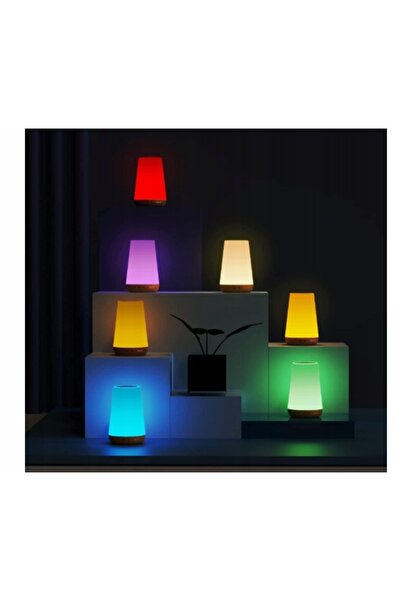 NO BRAND Taipow M4 RGB Lumină LED reglabilă tactil, cu indicator pilot