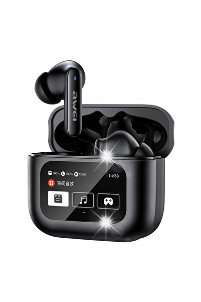 AWEI Tp57 Enc, Căști wireless, Negru