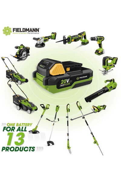 NO BRAND Încărcător rapid de baterii 20V Fieldmann Fduz