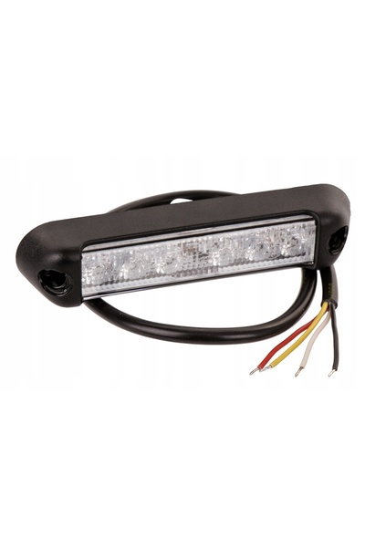 NO BRAND Lampă de avertizare intermitentă 6 LED-uri 12V 24V Horpol