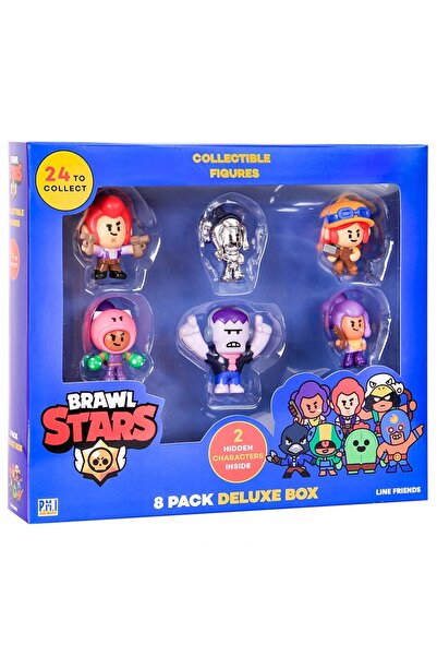 NO BRAND Figurine Brawl Stars Set Deluxe cu 8 figurine, Personaje din joc, Co...