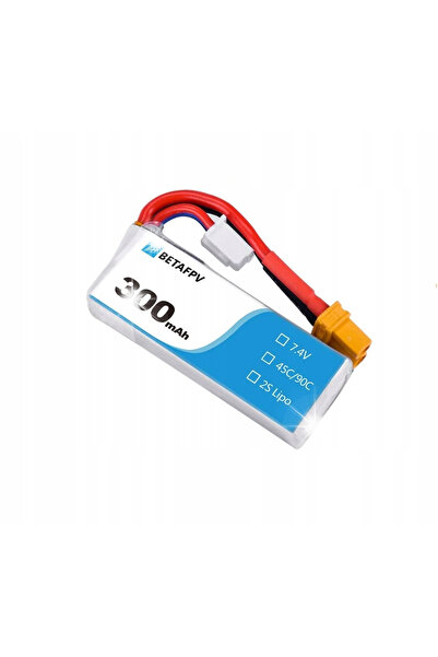 NO BRAND Baterie Lipo 7.4V 300mAh 45C 2S HV cu cablu XT30 18AWG 2S pentru Who...
