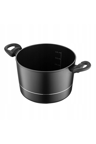 NO BRAND Oală înaltă Florina Delux 22 cm 5.0 L. Pentru inducție de Mateusz Ge...