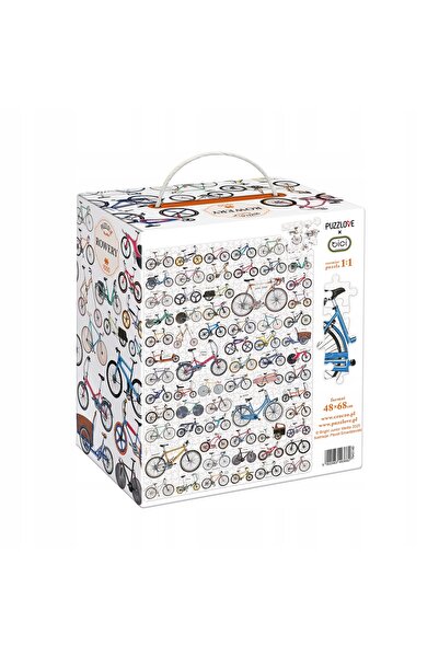 NO BRAND Czuczu Puzzlove Puzzle Biciclete de familie 1000 de piese 93662