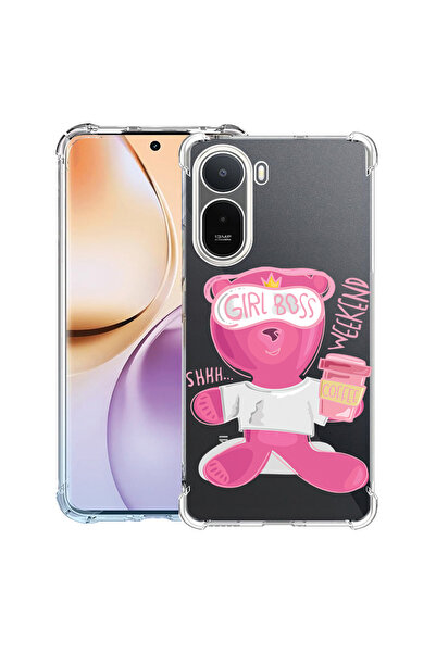 bestcase ®   Αντικραδασμική Θήκη Husa για Xiaomi Redmi A7 Pro, Αρκουδάκι - Gr...